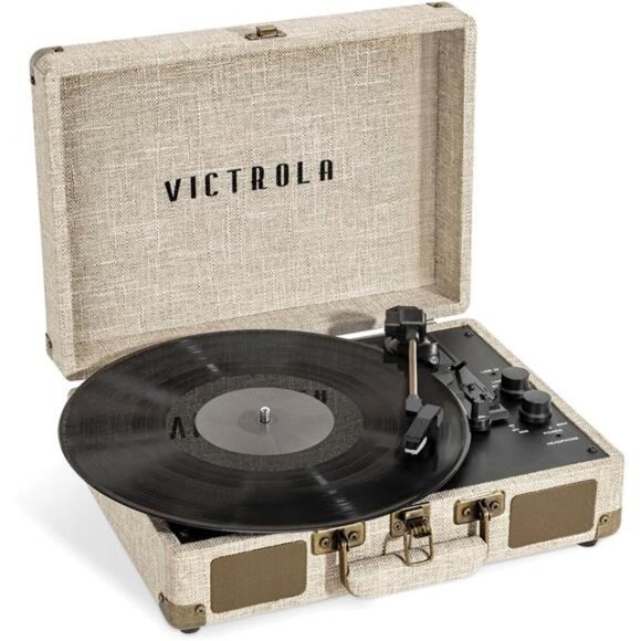 Victrola Journey+ Signature Turntable Record Player Suitcase Vinyl Record Player - Picture 1 of 6